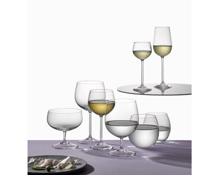 350 ml pioenwijnglazen - veel 6