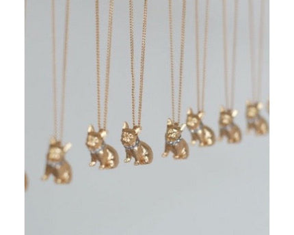 Schattige Franse Bulldog charme ketting