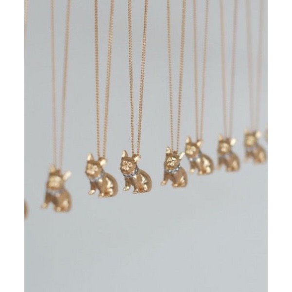 Schattige Franse Bulldog charme ketting
