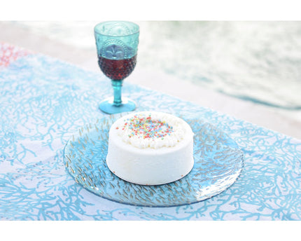 Wed Blue Presentation Plate 33x33x3cm