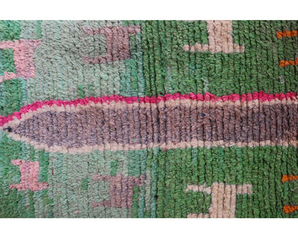 Zuiver wollen Marokkaans Berber halkleed 67 x 360 cm