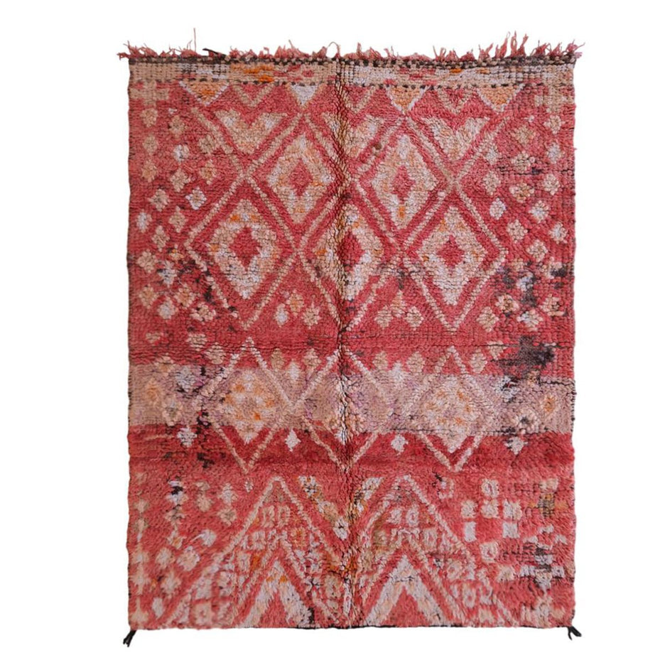 Zuiver wollen Marokkaans Berber-tapijt 120 x 160 cm