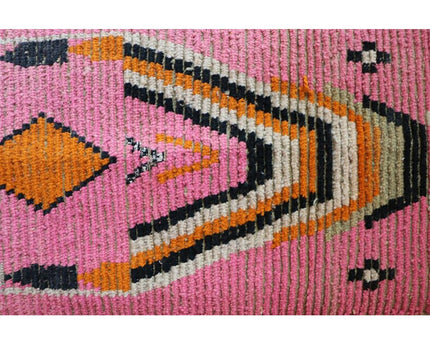 Zuiver wollen Marokkaans Berber halkleed 76 x 355 cm