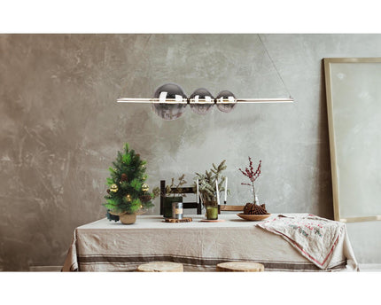 LED FIR -boom "Noel" Outdoor Decoratie gemaakt van metaal en plastic in groen en goud, met stevig geïnstalleerde LED's